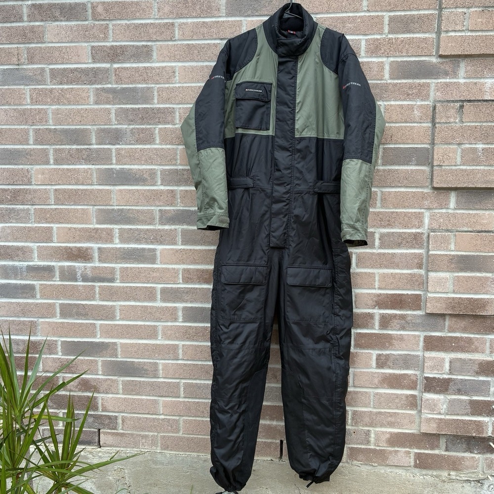 Firstgear Performance Mortorcycle Coveralls Riding Suit Medium Black Insulated